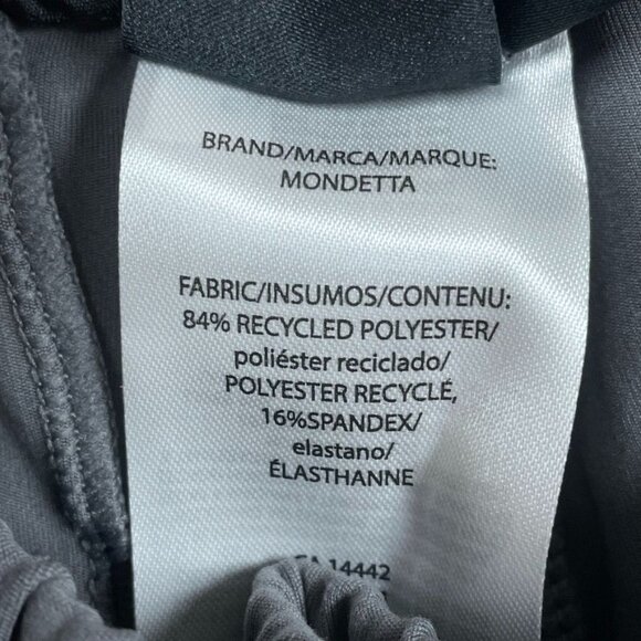 Mondetta Outdoor Project Mens Active Shorts Recycled Fabric Gray S a1472 - Picture 2 of 6